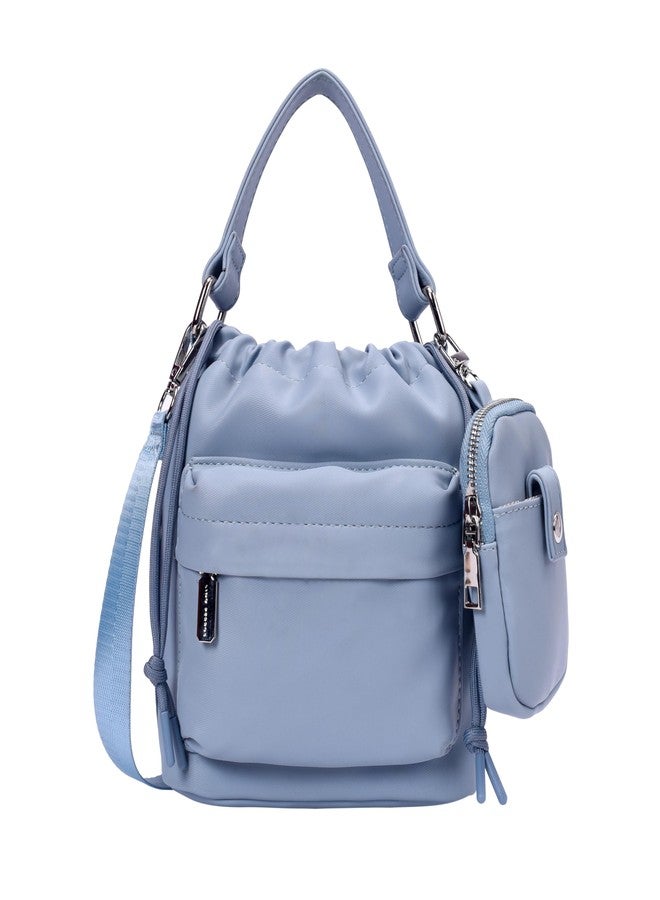 Lino Perros Womens Blue Mini Handbag - Image 1